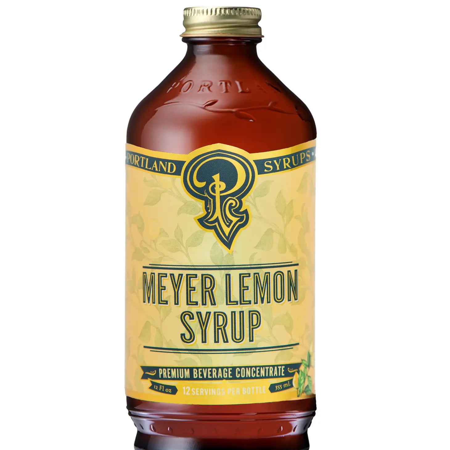 Meyer Lemon Syrup - cocktail / mocktail beverage mixer