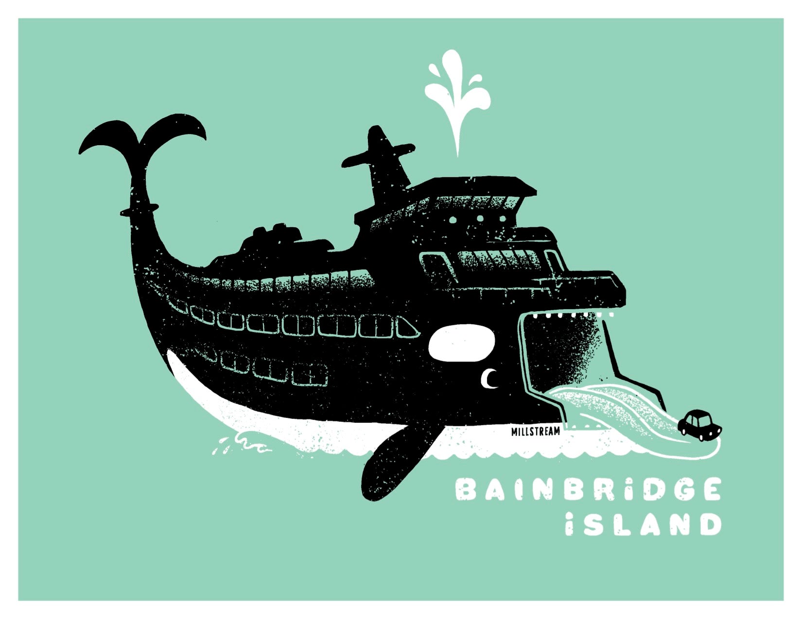 Bainbridge Island Postcards by Factory 43