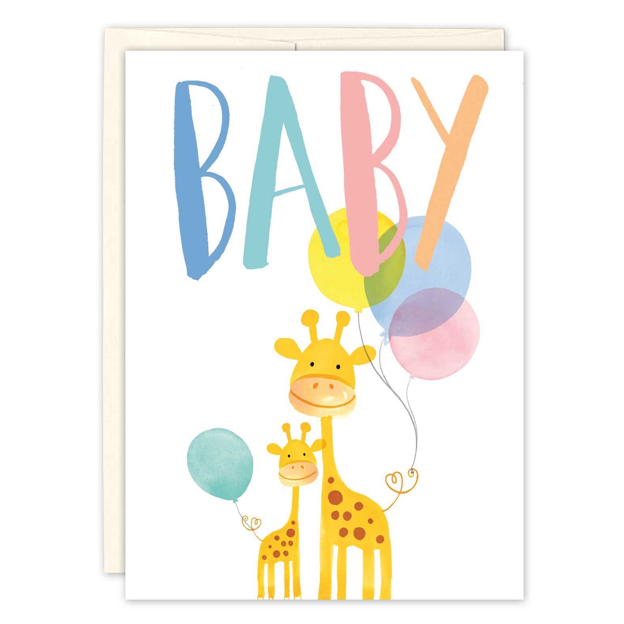 Baby Giraffe Card