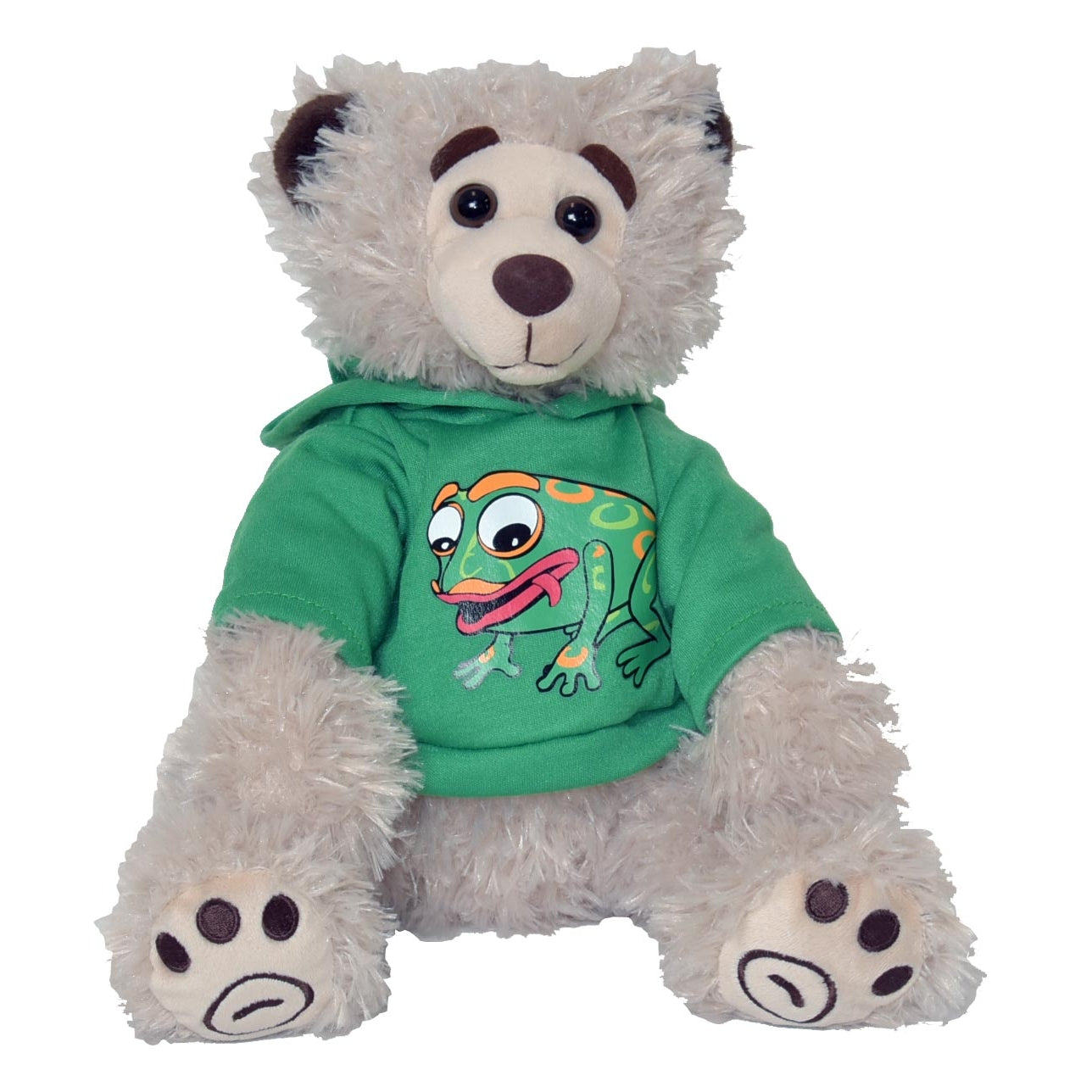 10" Monkey Bear with Frog Hoodie