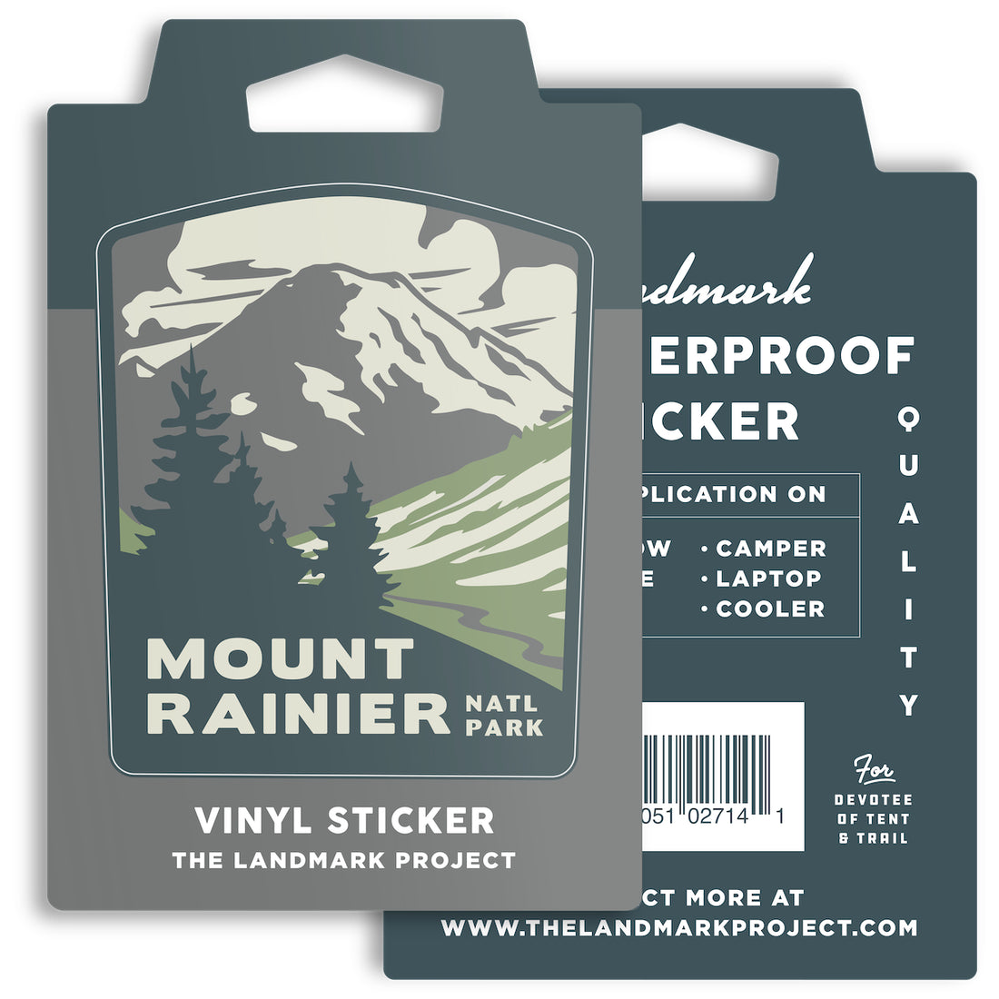 Mount Rainier National Park Sticker