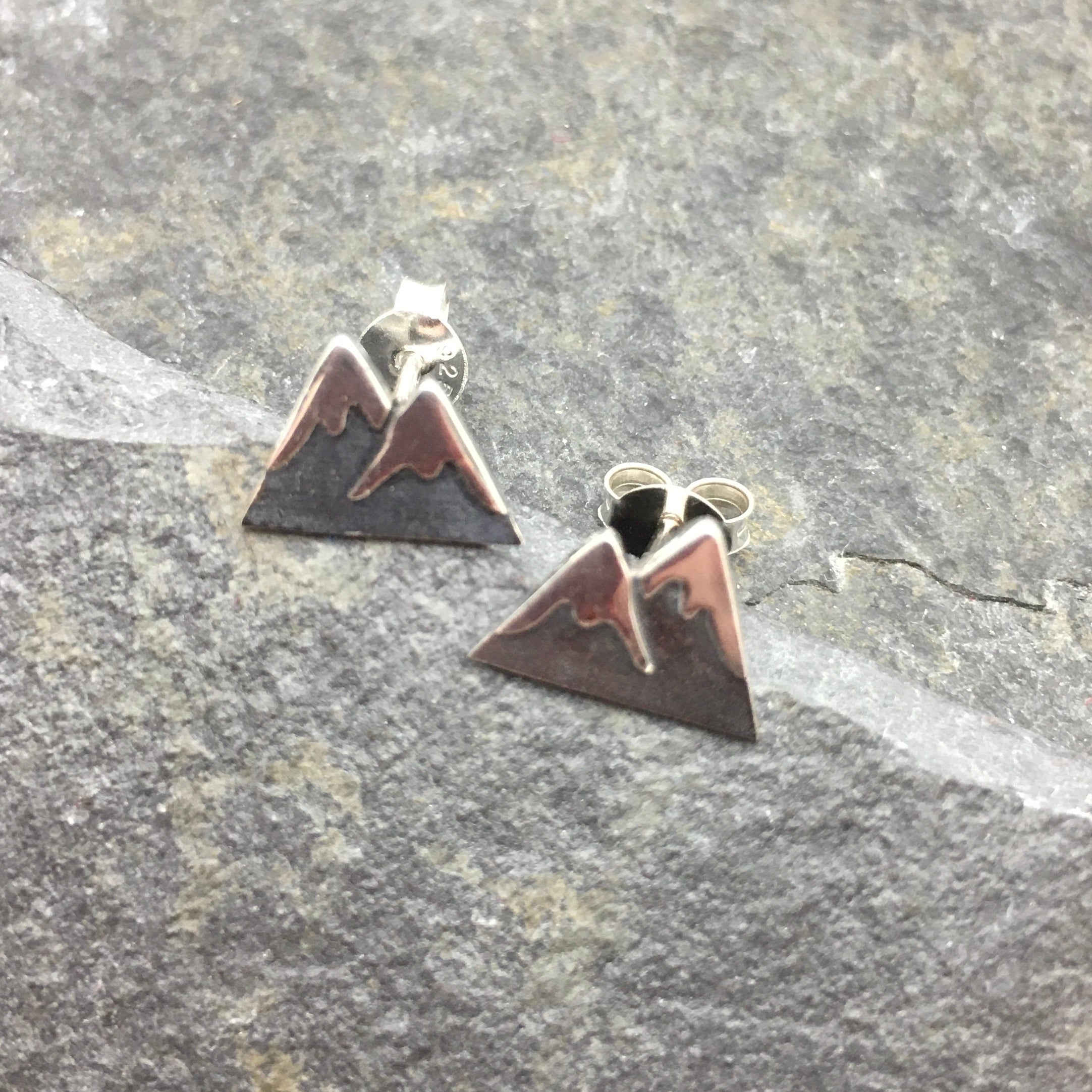 Mountain Stud Earrings