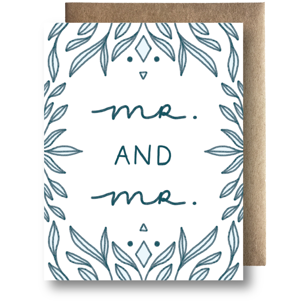 Mr. & Mr. | Greeting Card