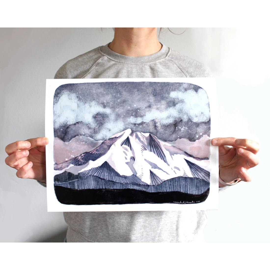 Mt. Rainier Art Print