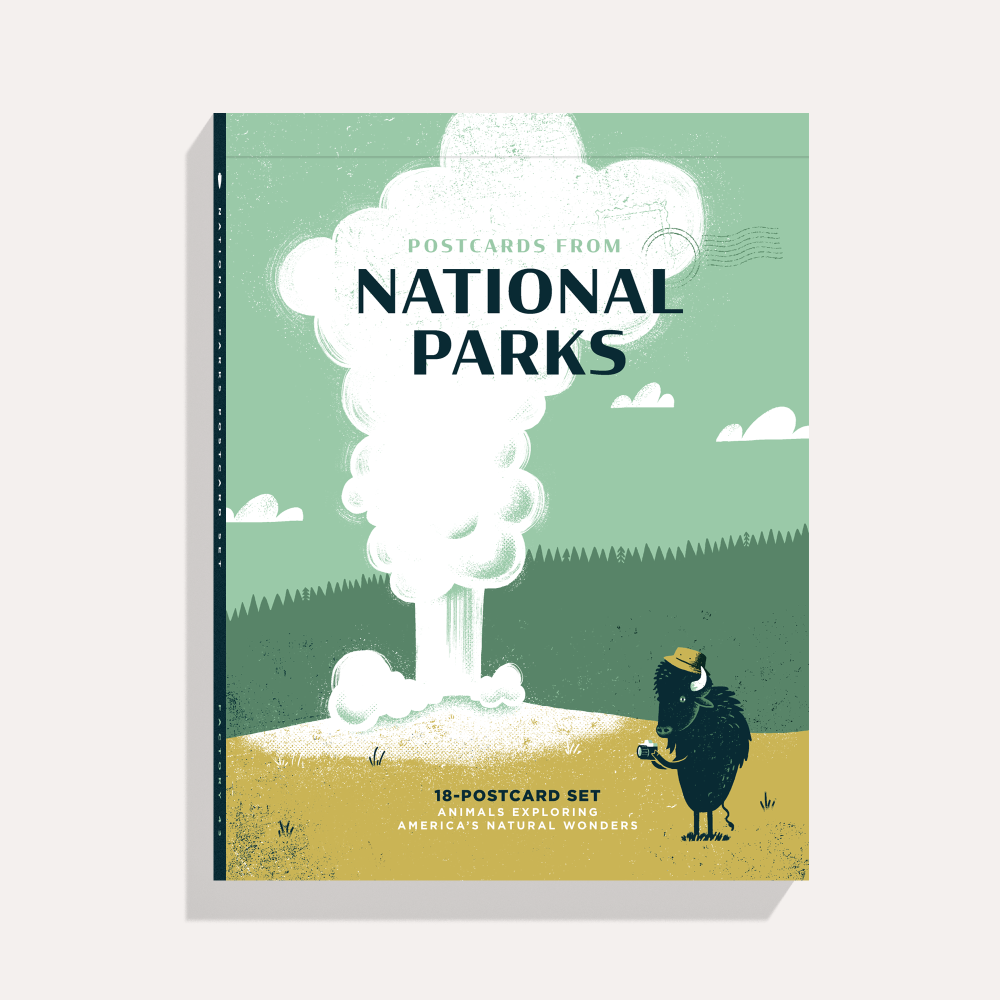 National Parks Postcard set