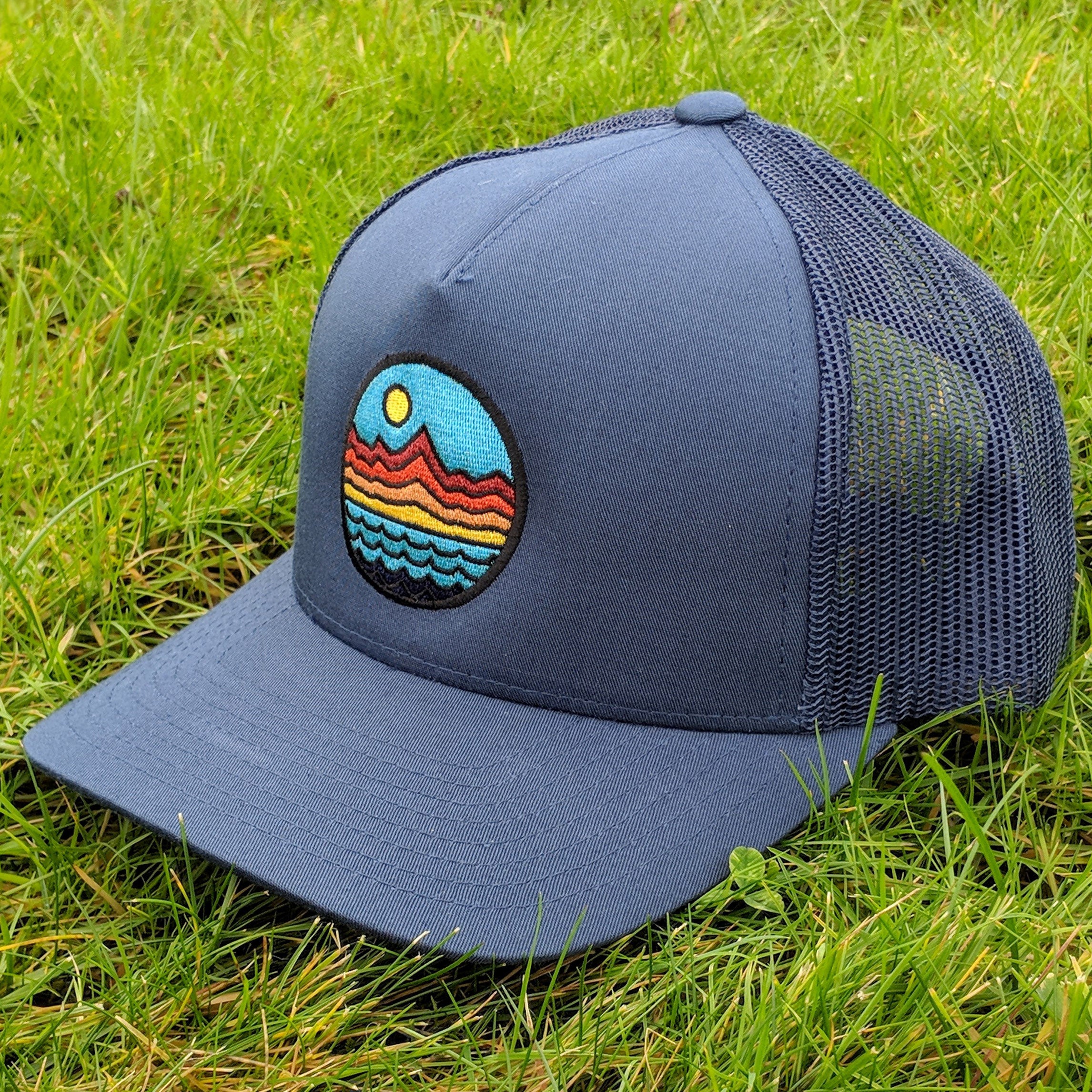 Mountain Range Water Hat