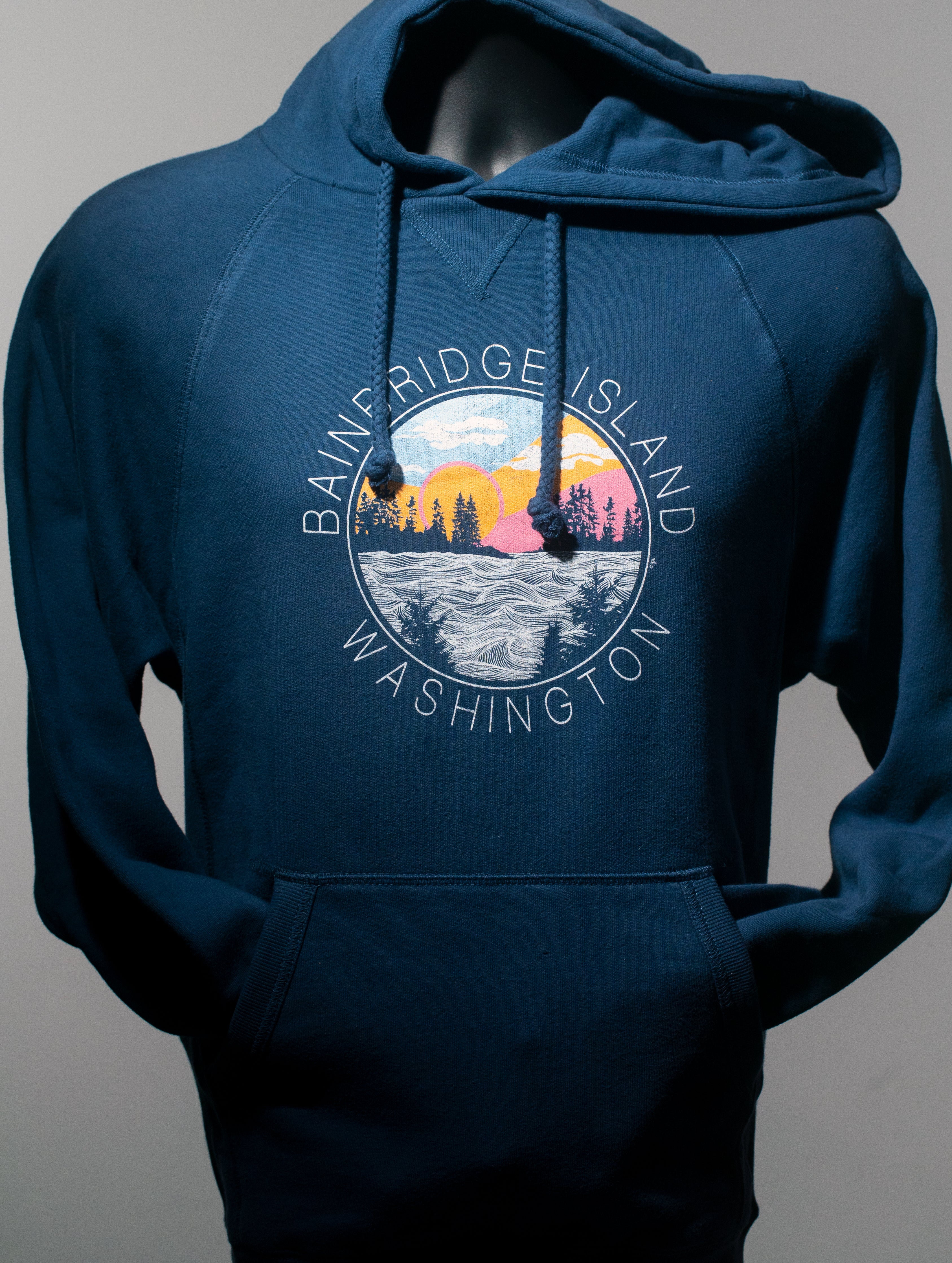 Bainbridge Island Sunset Hoodie | Navy