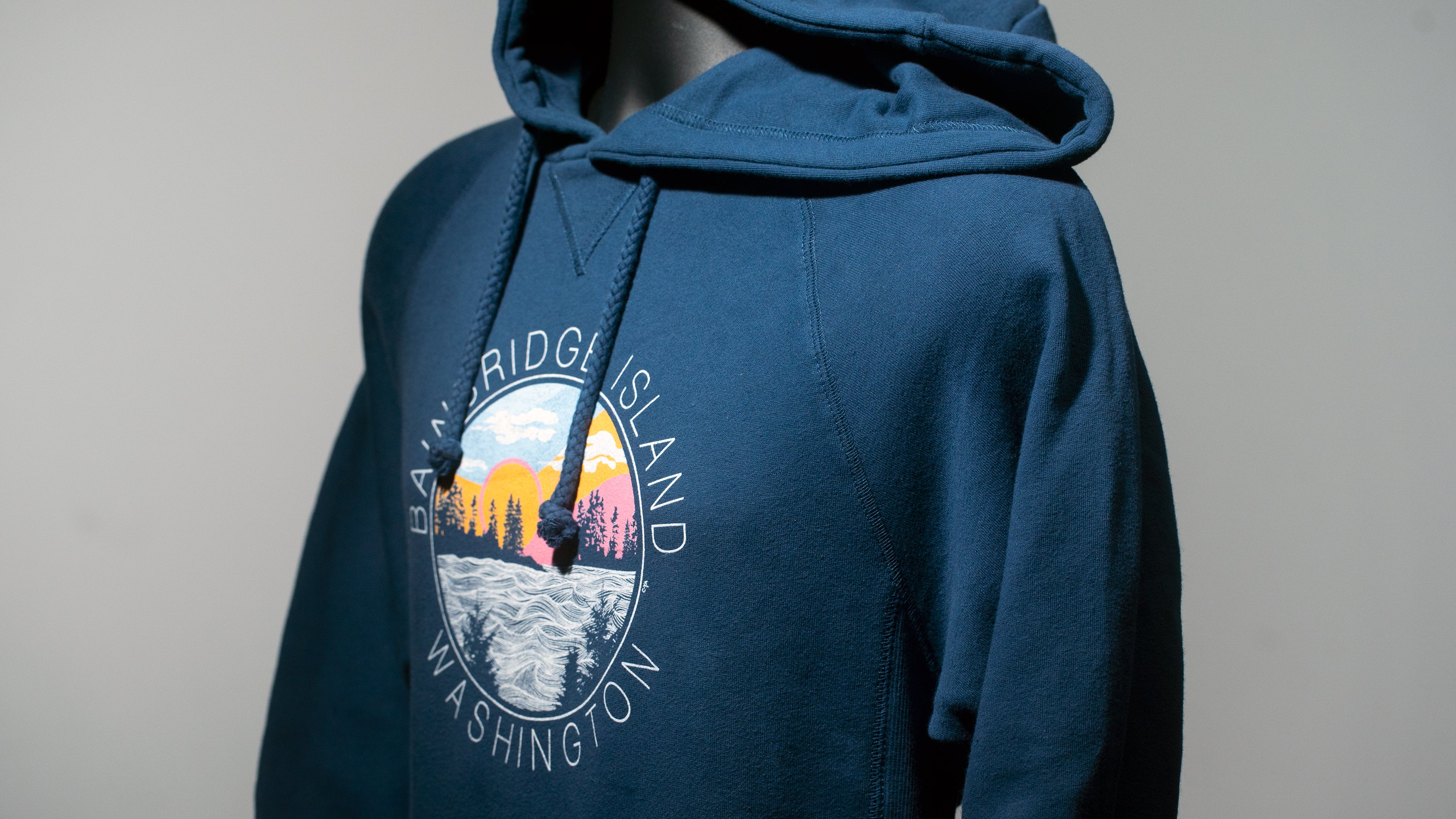 Bainbridge Island Sunset Hoodie | Navy