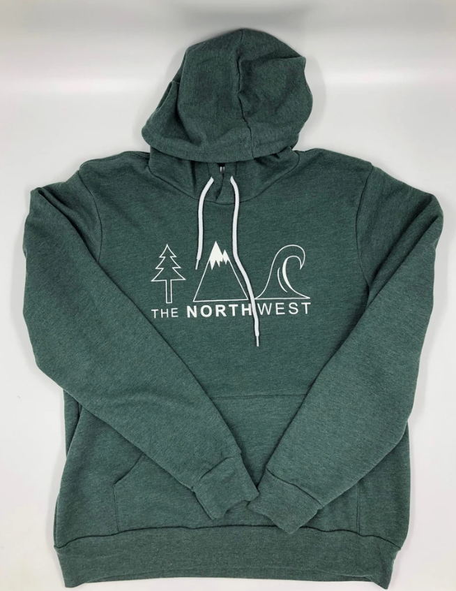 The Northwest Icon Hoodie [Heather Forest]