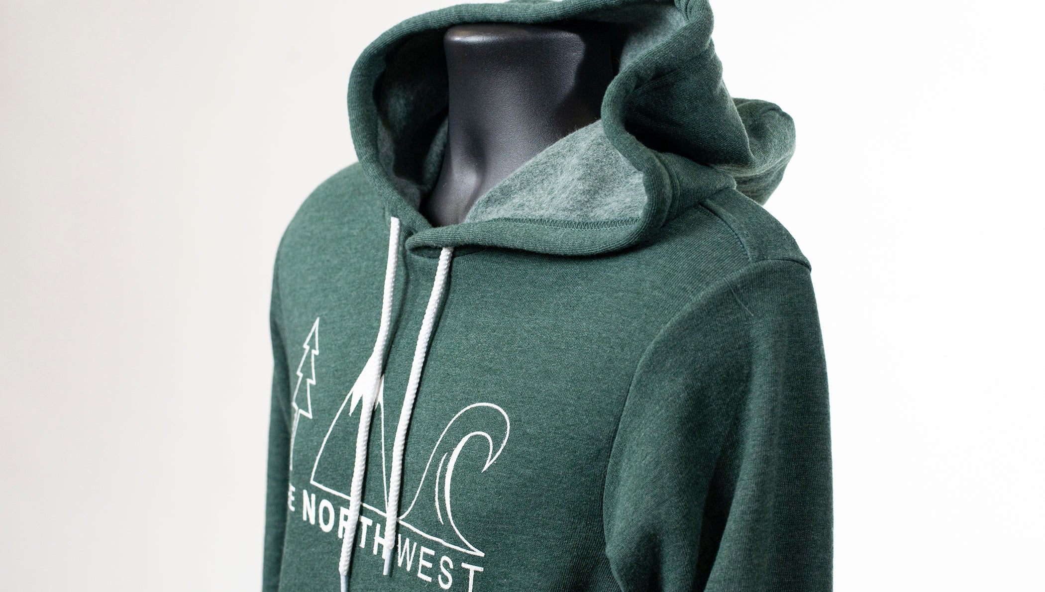 The Northwest Icon Hoodie [Heather Forest]