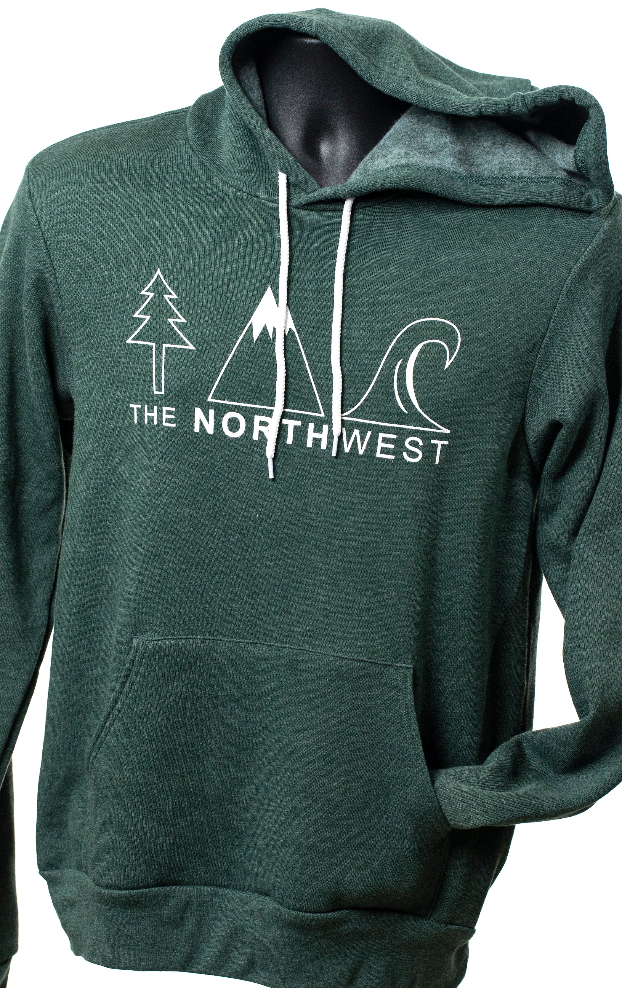 The Northwest Icon Hoodie [Heather Forest]