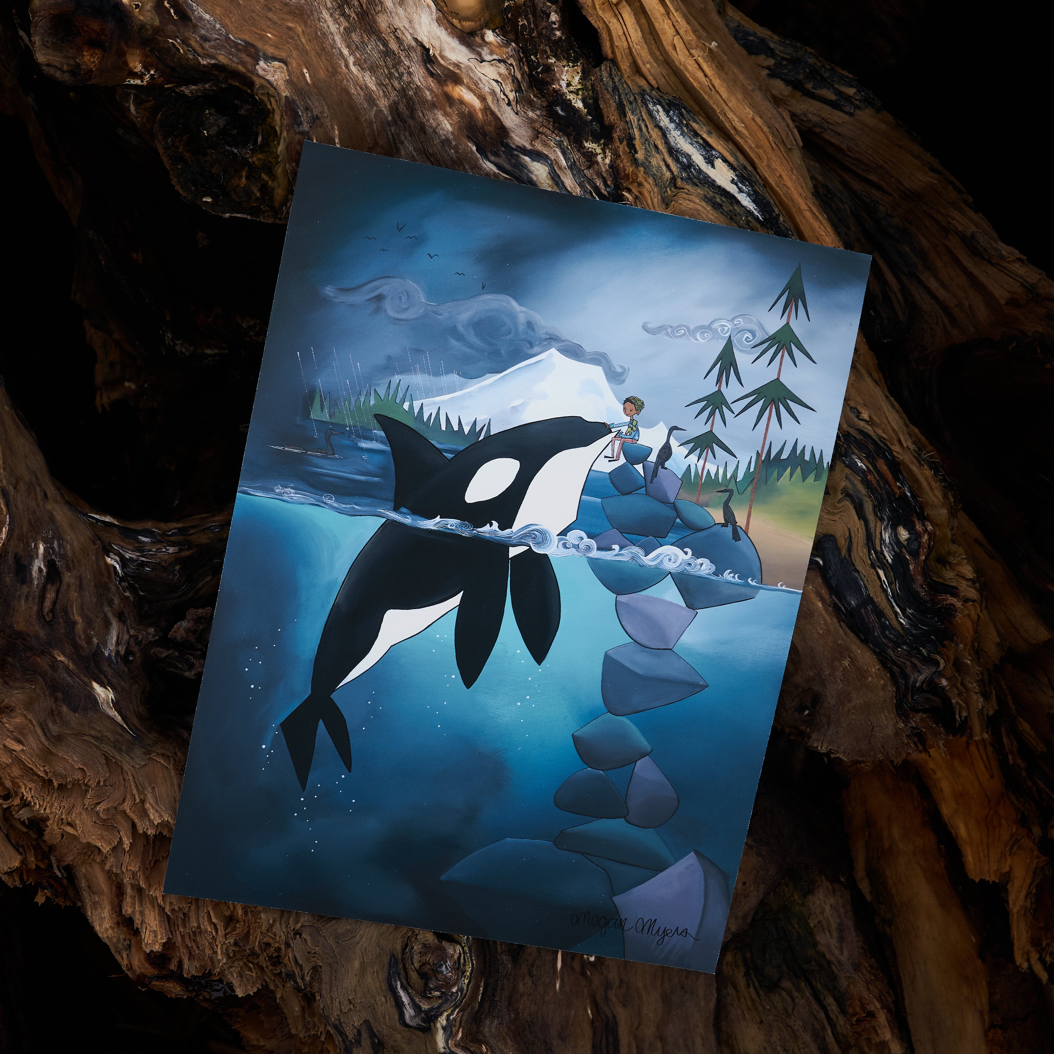 Orca (Design 49) Print