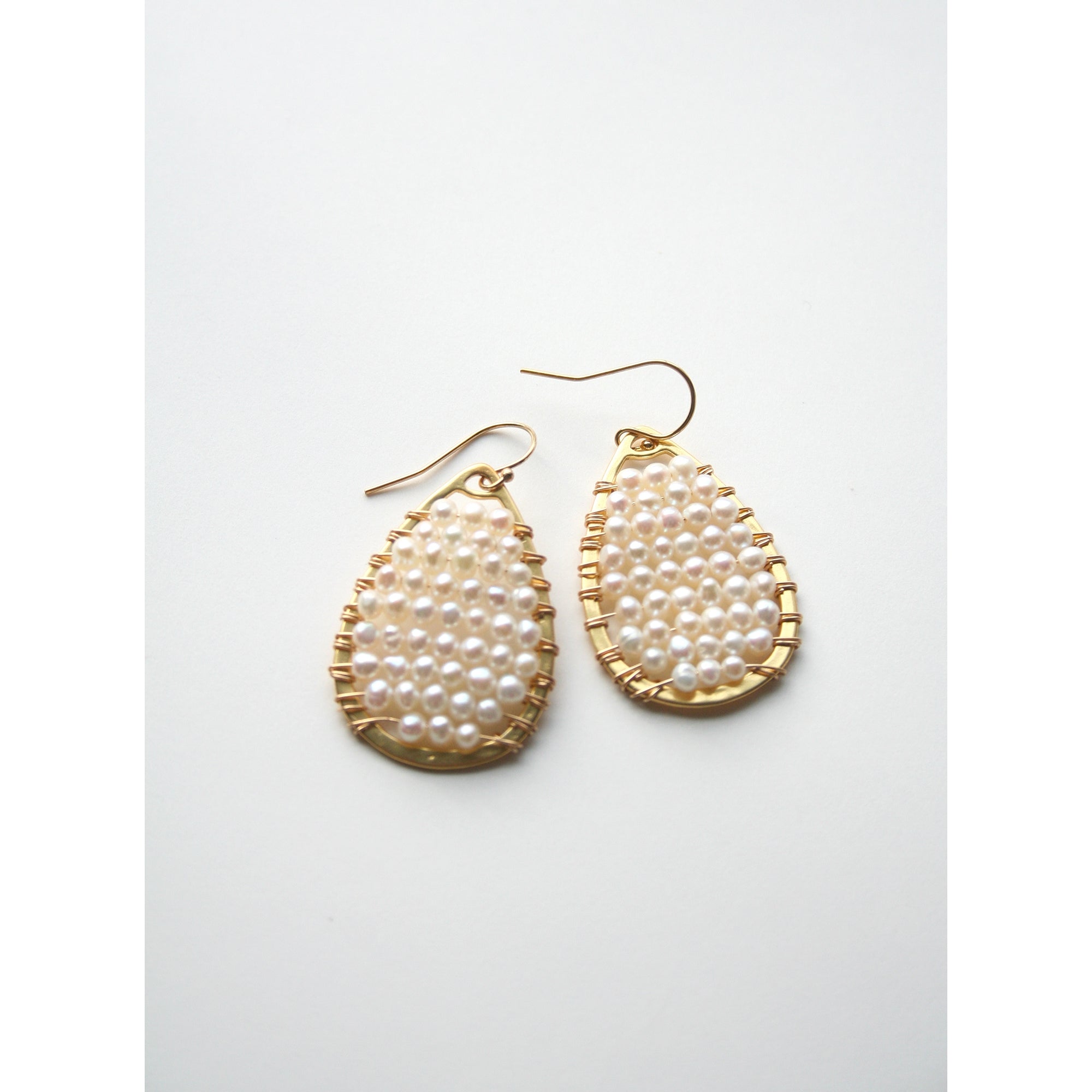 Pearl Teardrop Earrings