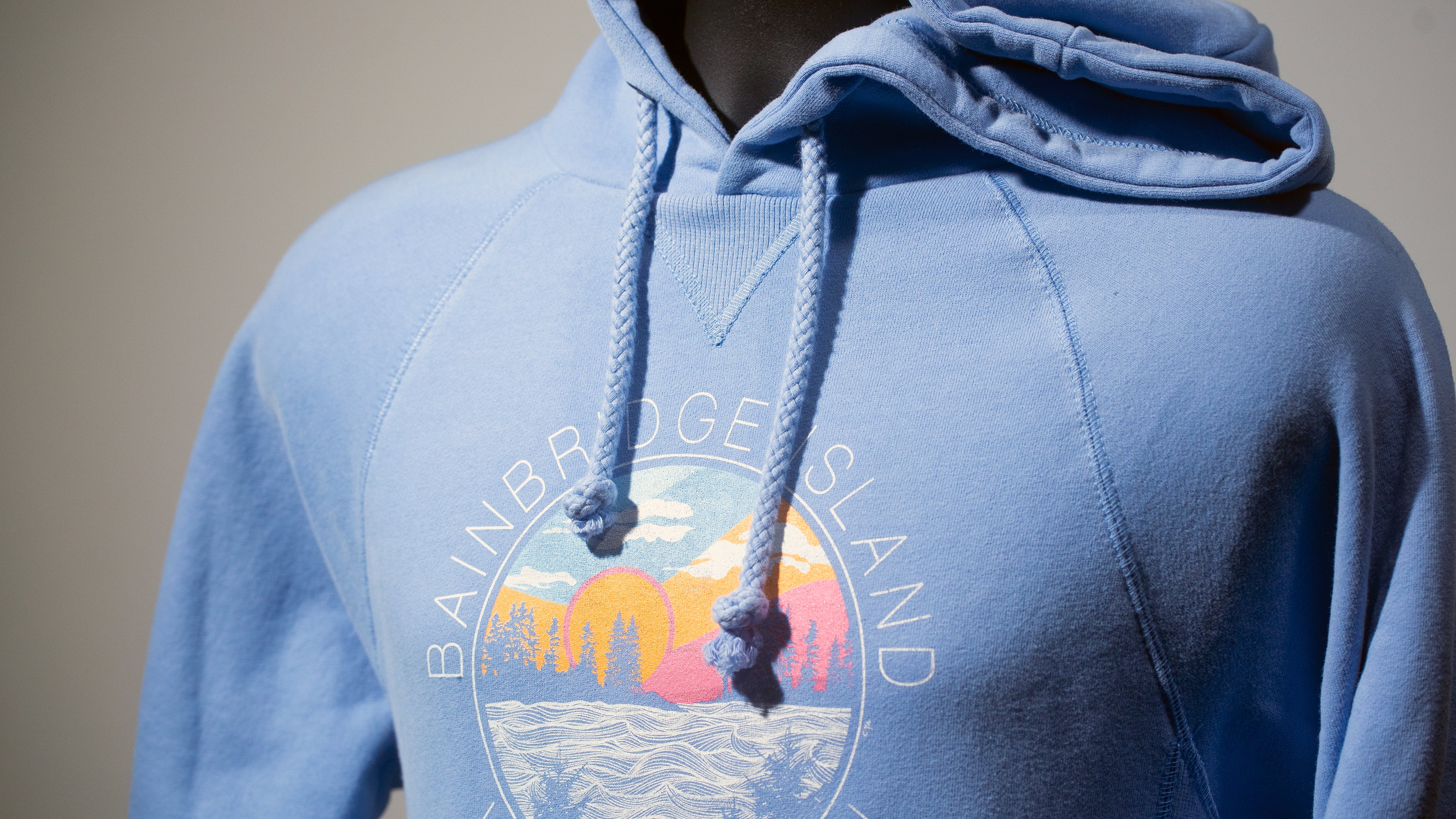 Bainbridge Island Sunset Hoodie | Periwinkle