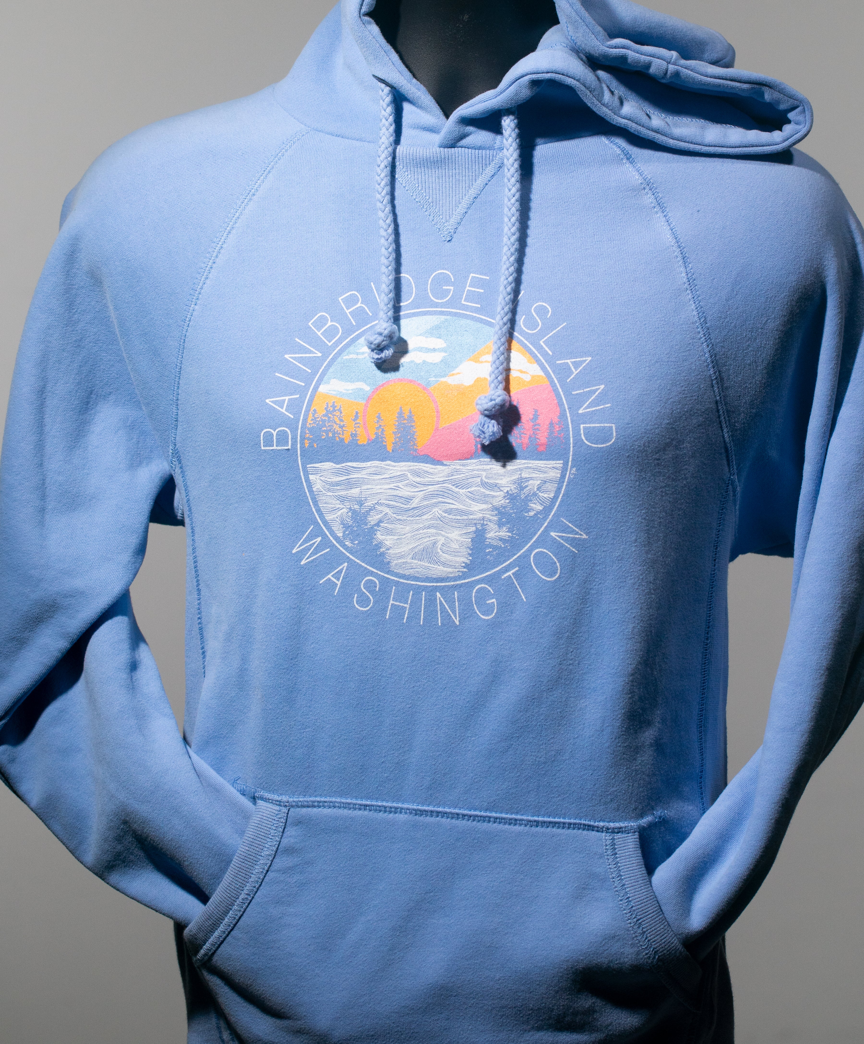 Bainbridge Island Sunset Hoodie | Periwinkle