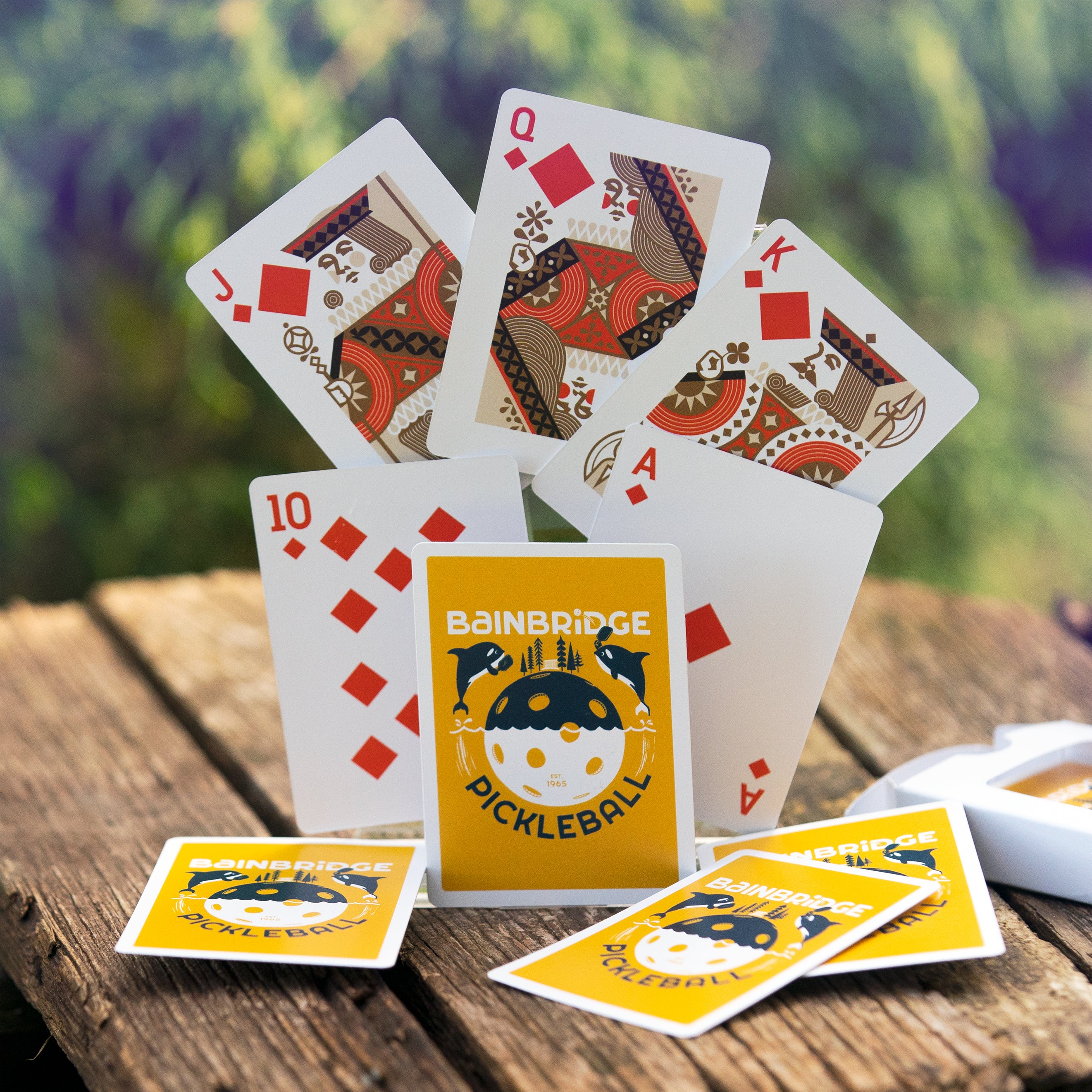 Bainbridge Island Pickleball Playing Cards