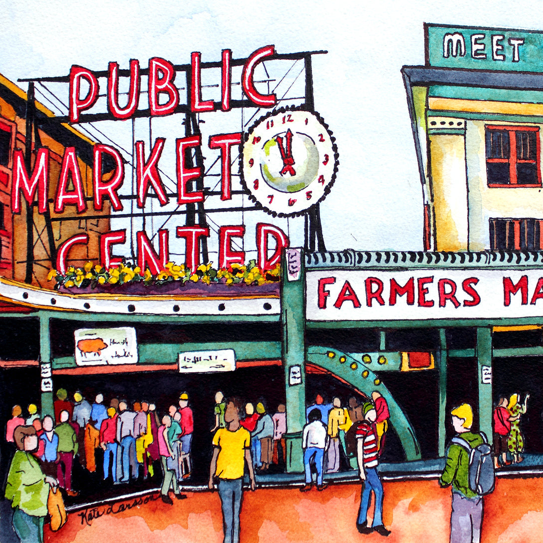 Pike Place Market Tile