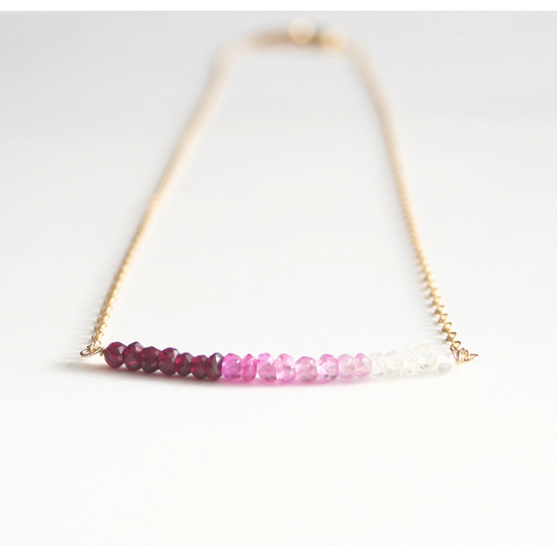 Pink Ombre Necklace