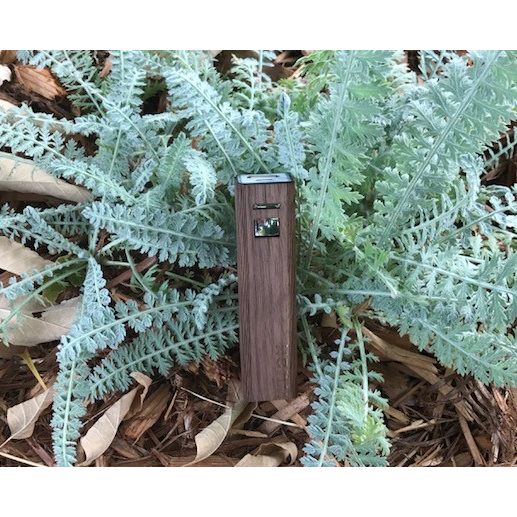 Pocket-sized Wood Power Bank