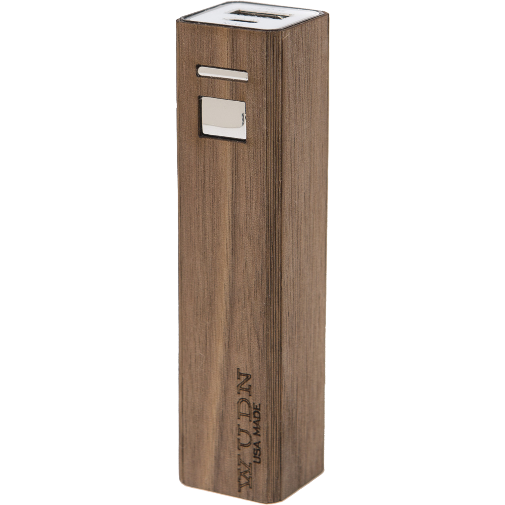 Pocket-sized Wood Power Bank