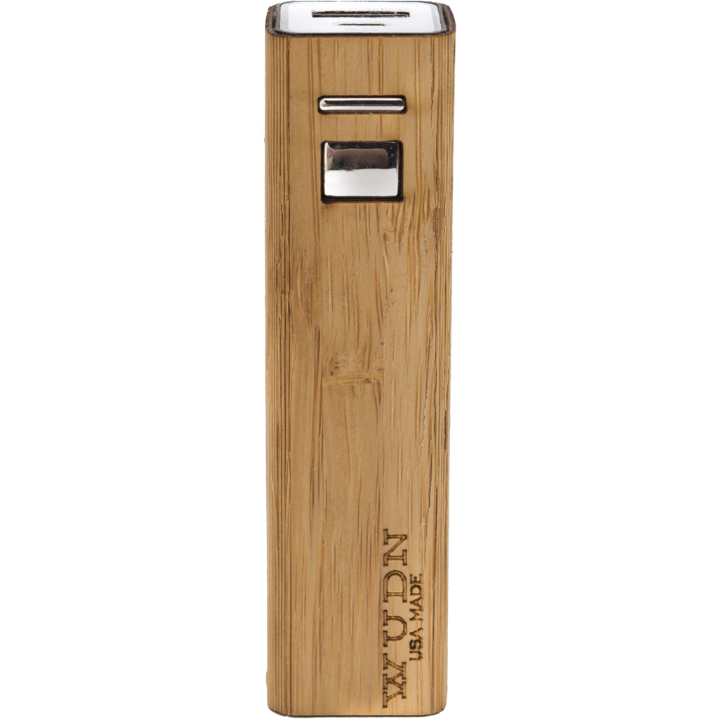 Pocket-sized Wood Power Bank