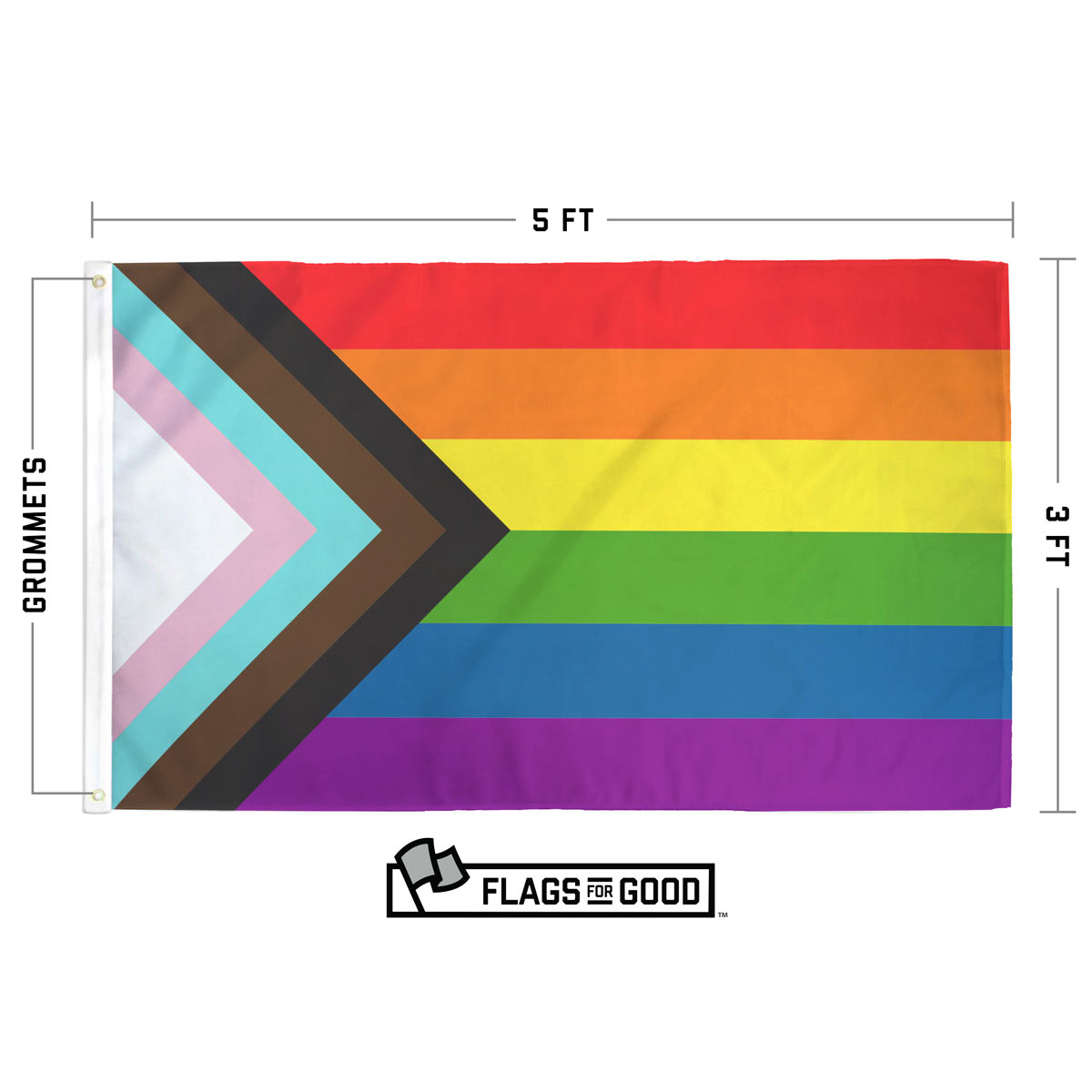 Progressive Pride Flag