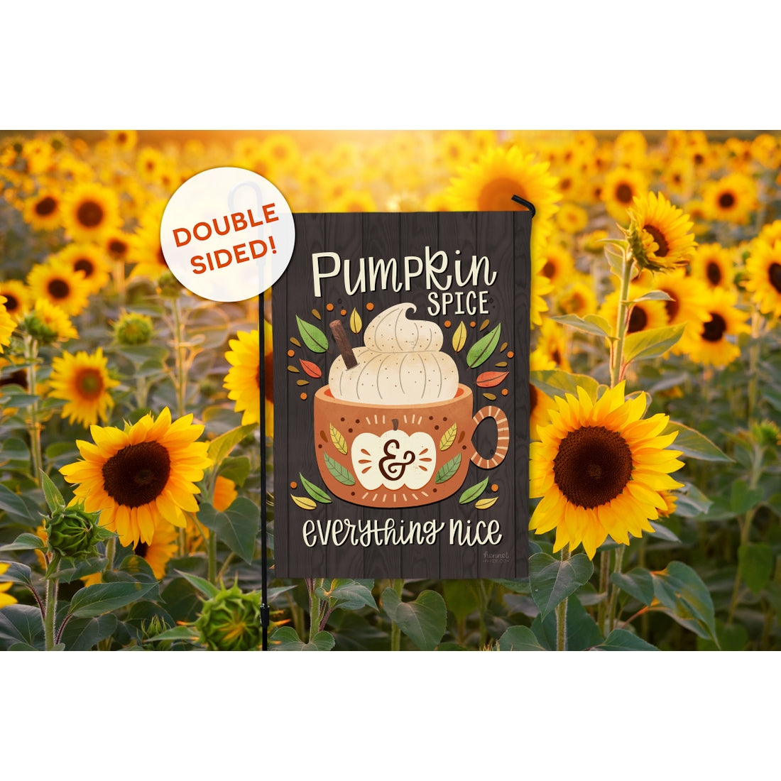 Garden Flag - Pumpkin Spice