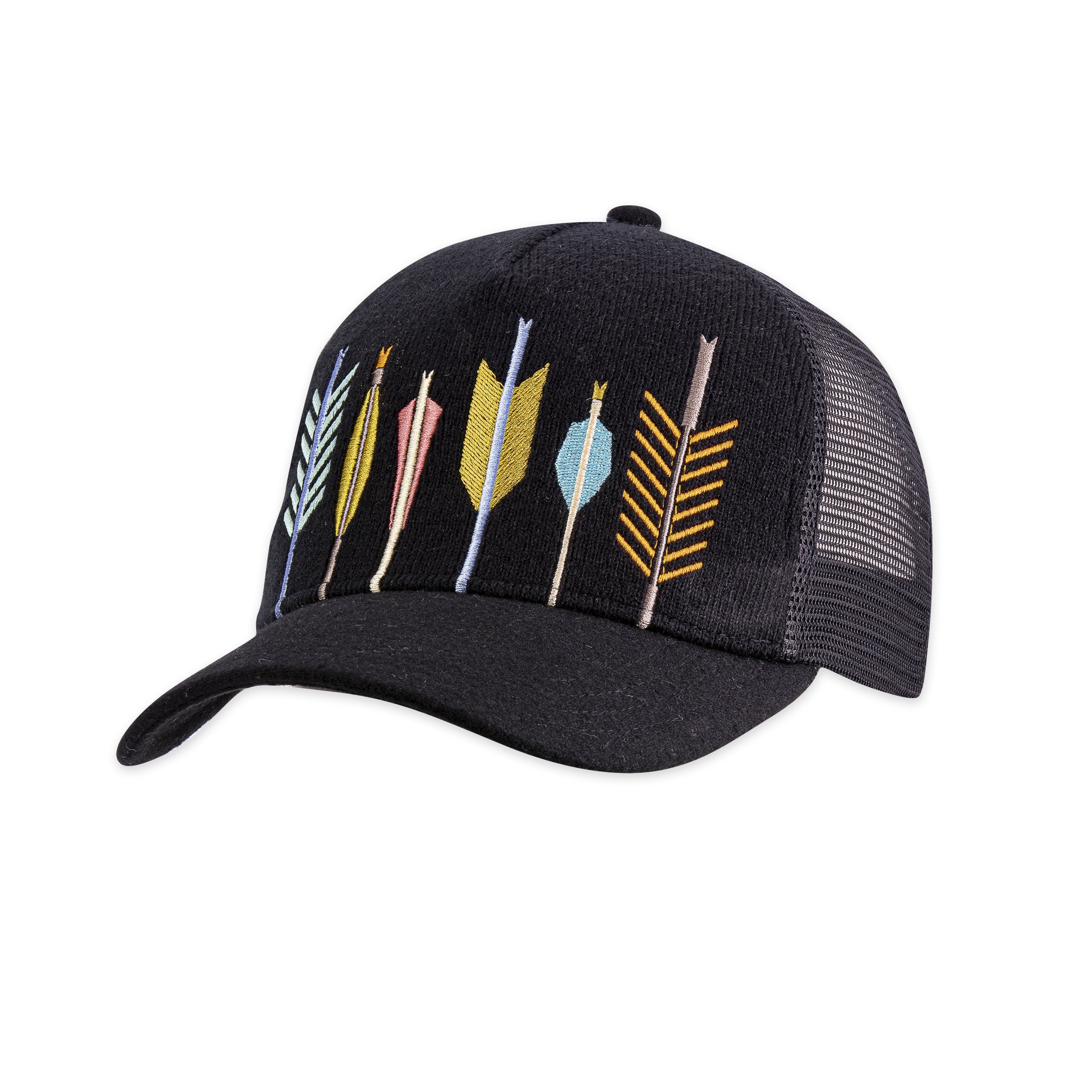 Quiver Trucker Hat  Black