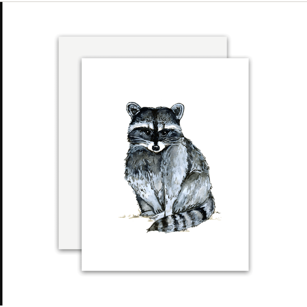 Raccoon Card