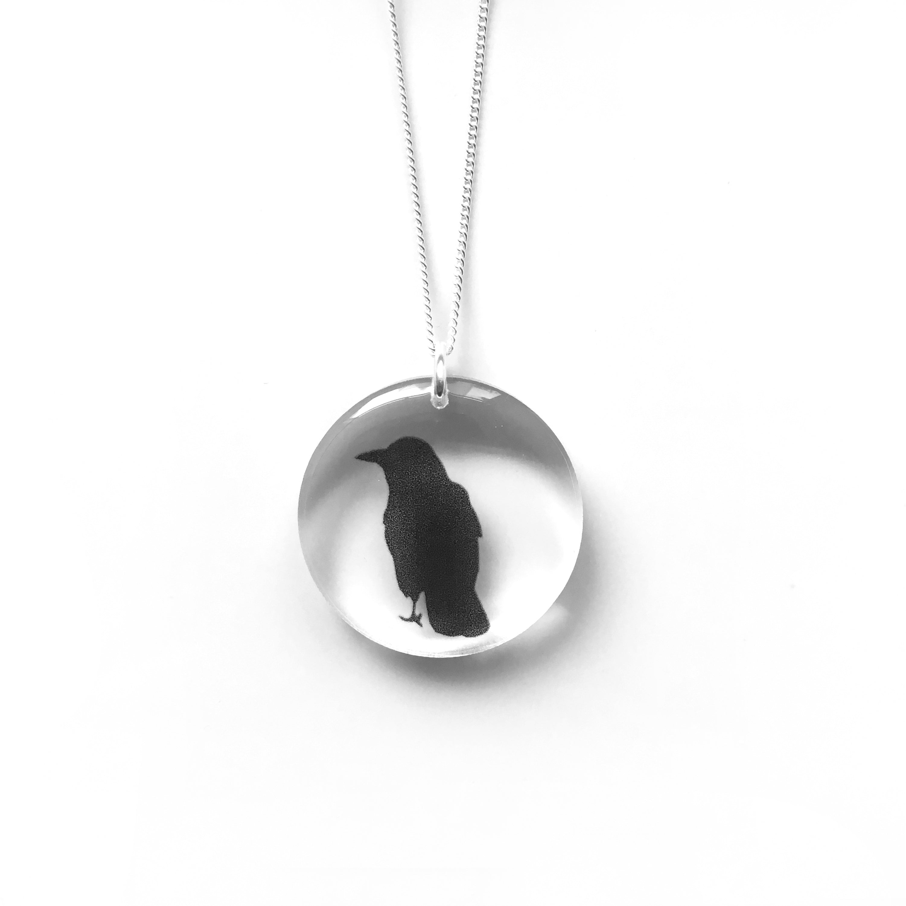 Drip Crow Necklace