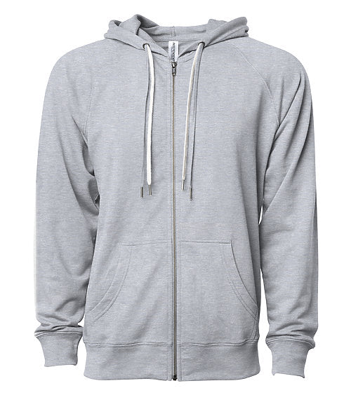 Bainbridge Island Zip-Up Hoodie | Athletic Heather