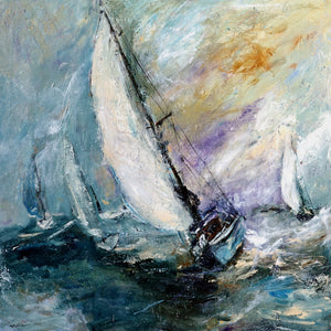 "Sailing On Saltwater" - Christopher Mathie Fine Art