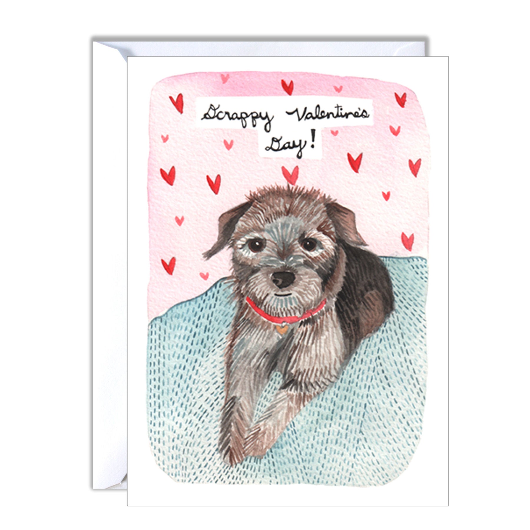 Scrappy Valentine's Day Card