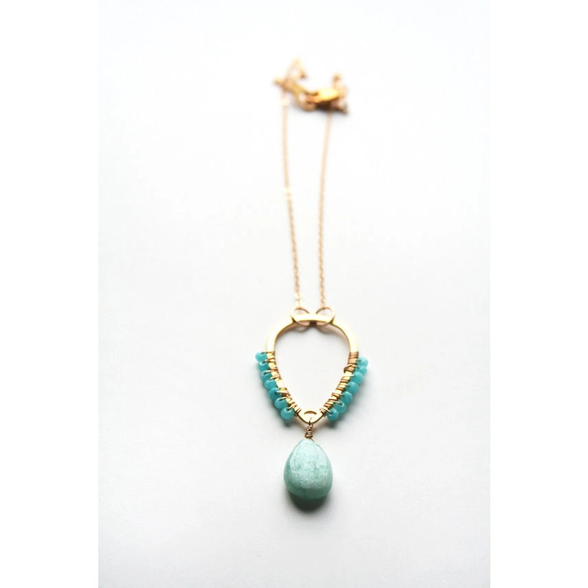 Seafoam Green Necklace