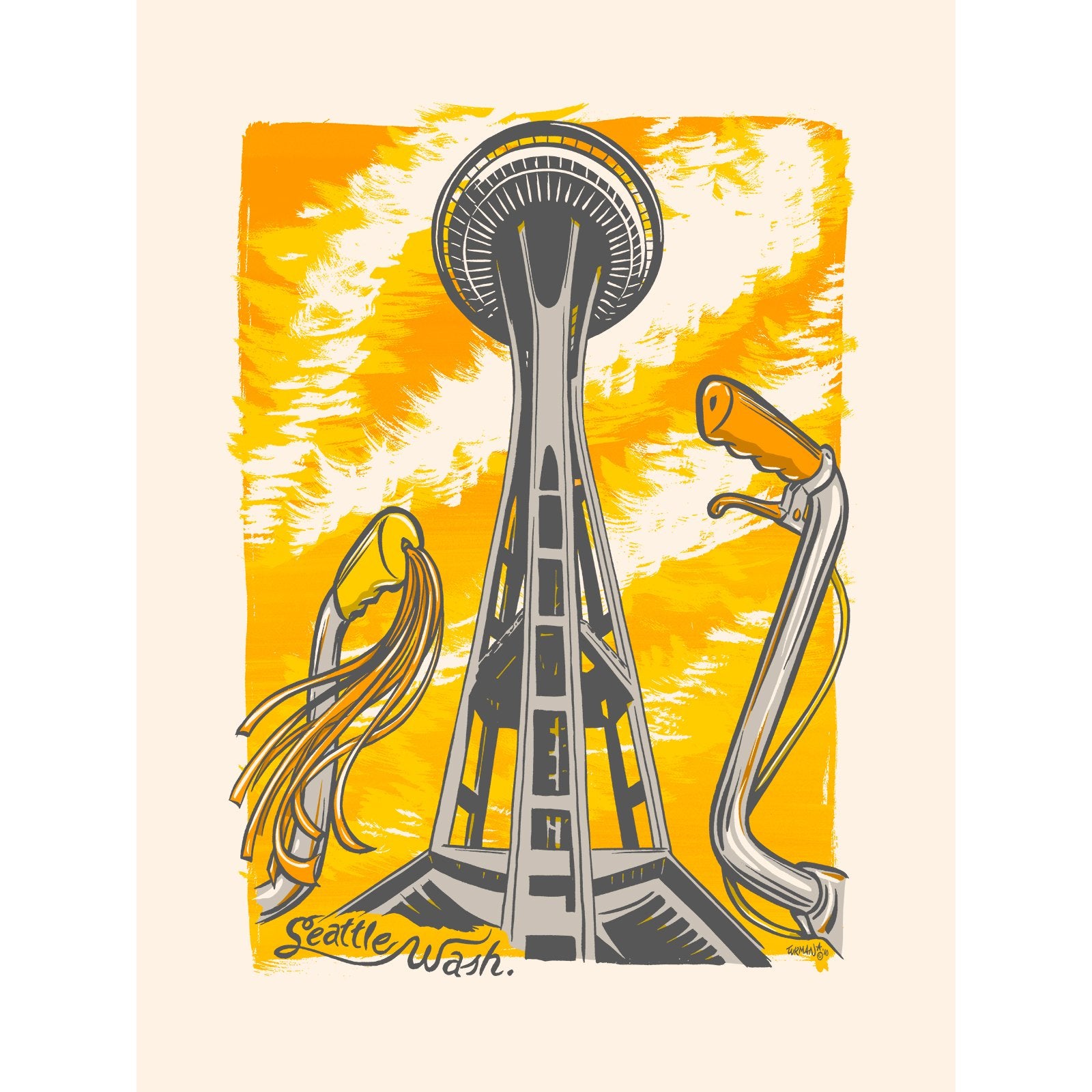 Seattle, WA Art Print