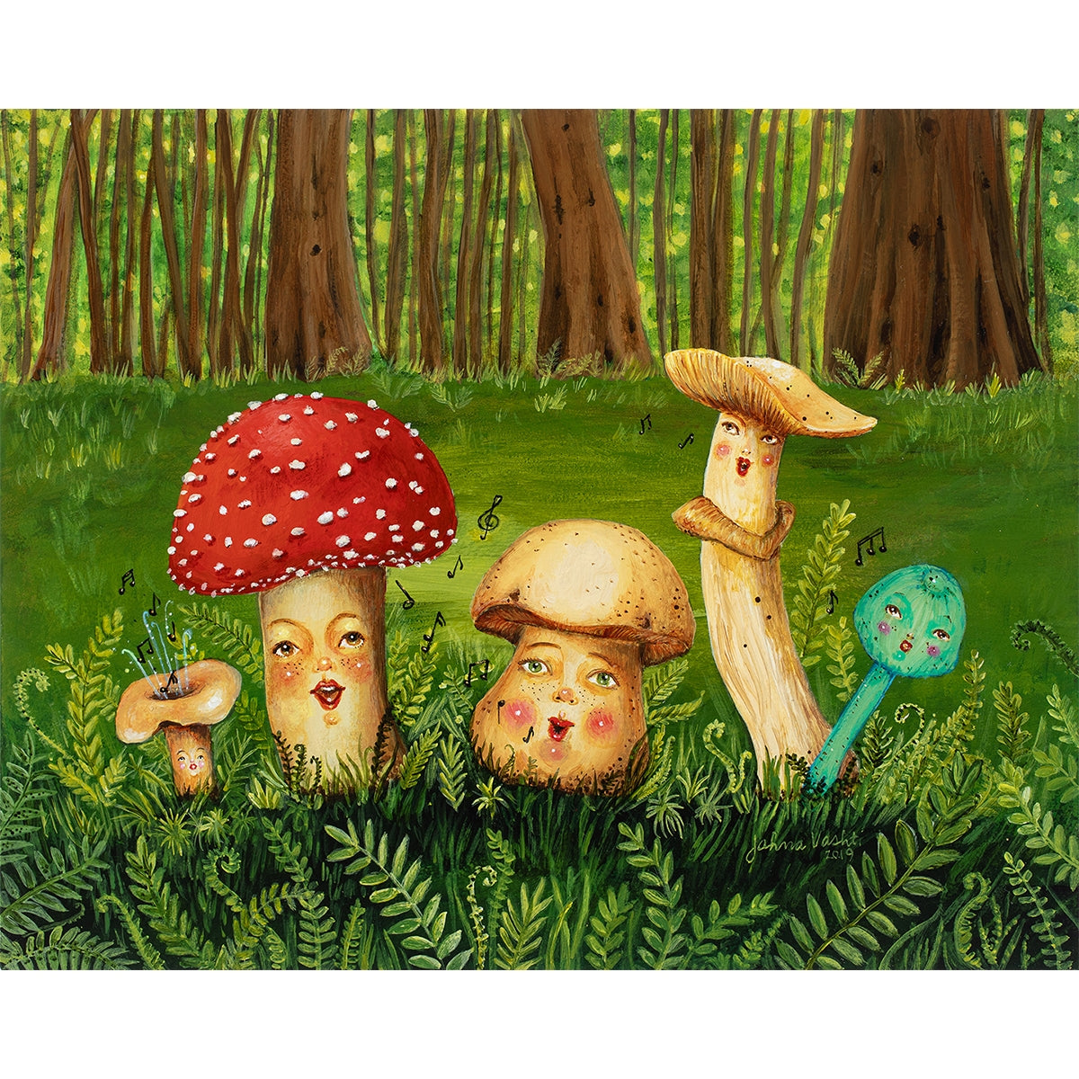 "Shroom Tunes" Print