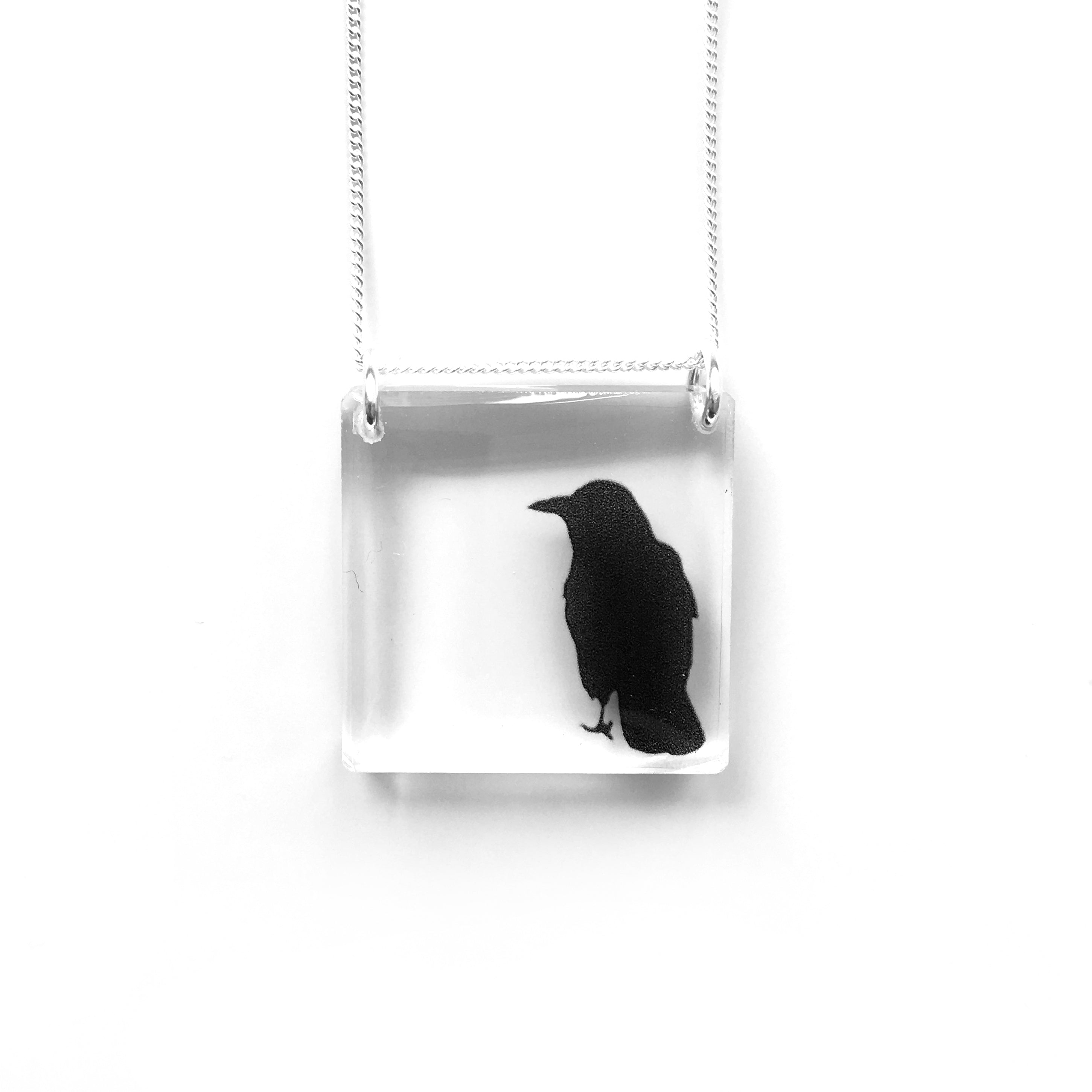 Drip Crow Necklace