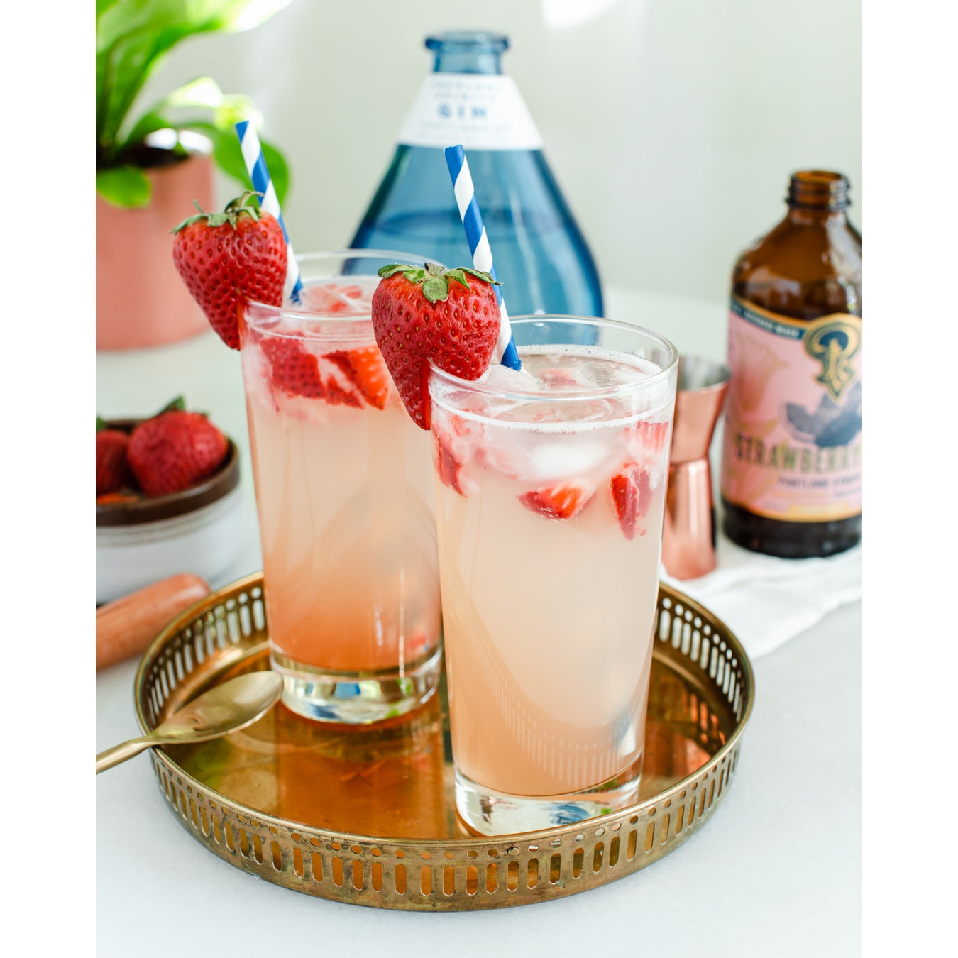 Strawberry Lemon Lime Syrup