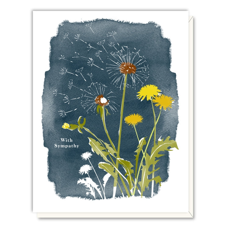 Sympathy Dandelions Card