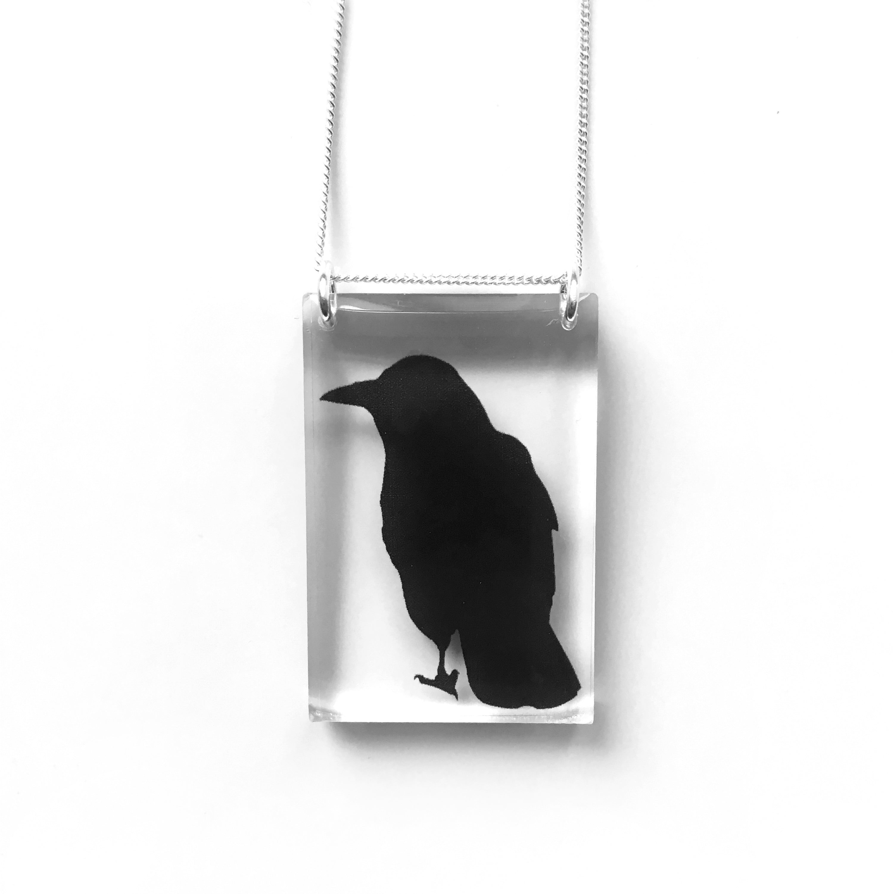 Drip Crow Necklace