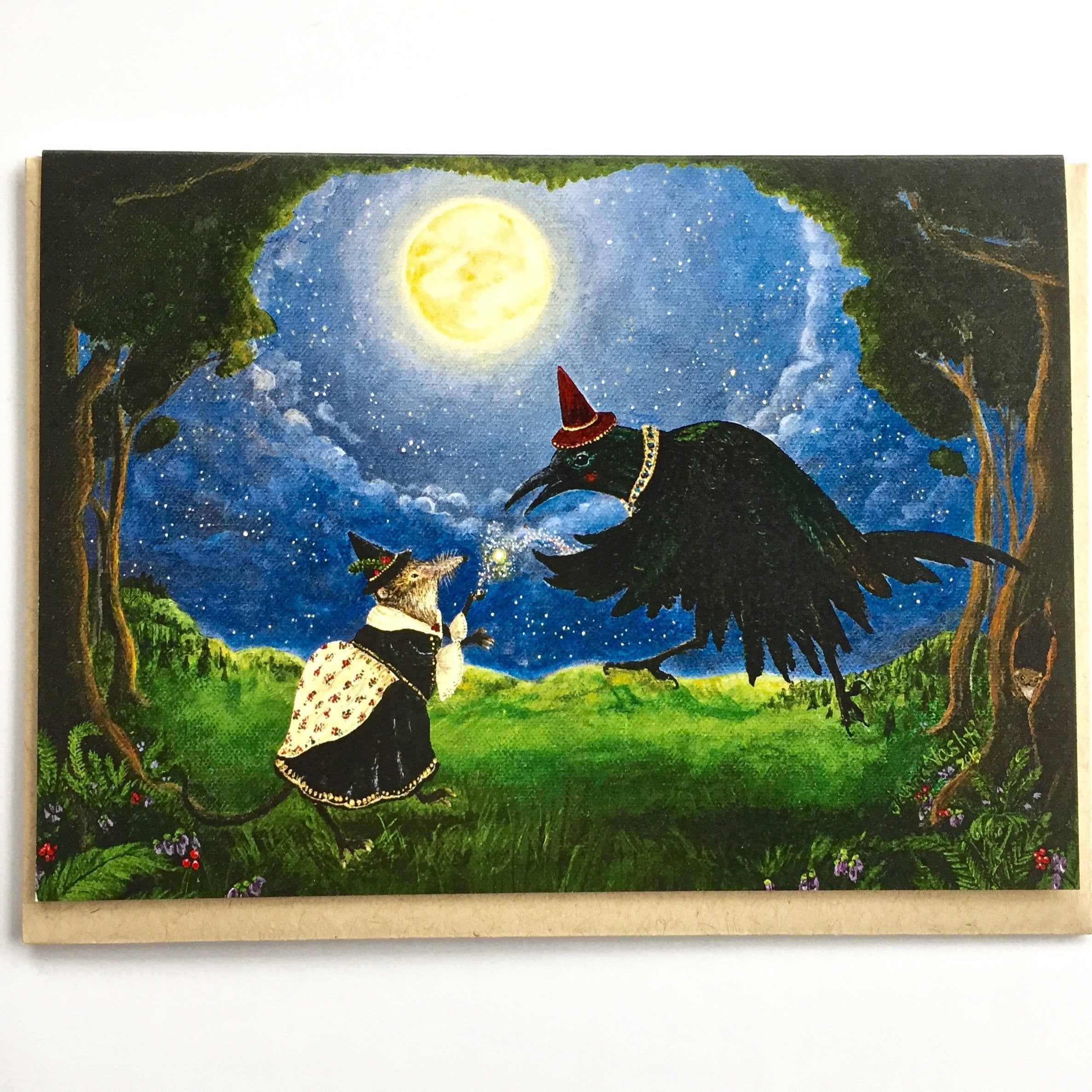 "The Shrew & The Crow" Single Card