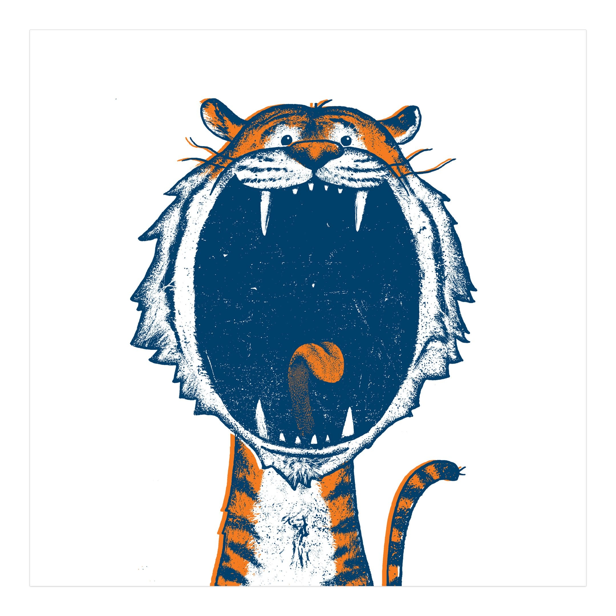 Tiger Screen Print