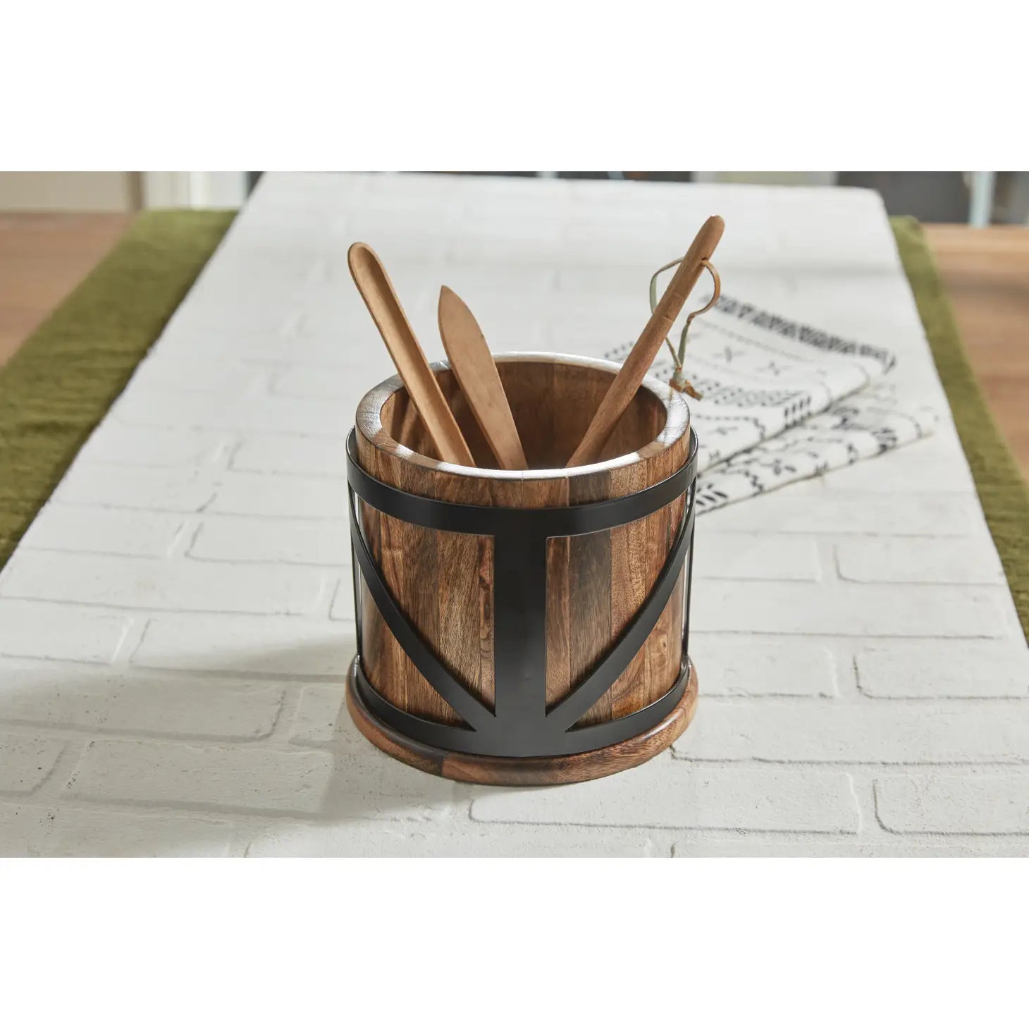 Urban Farmhouse Utensil Organizer