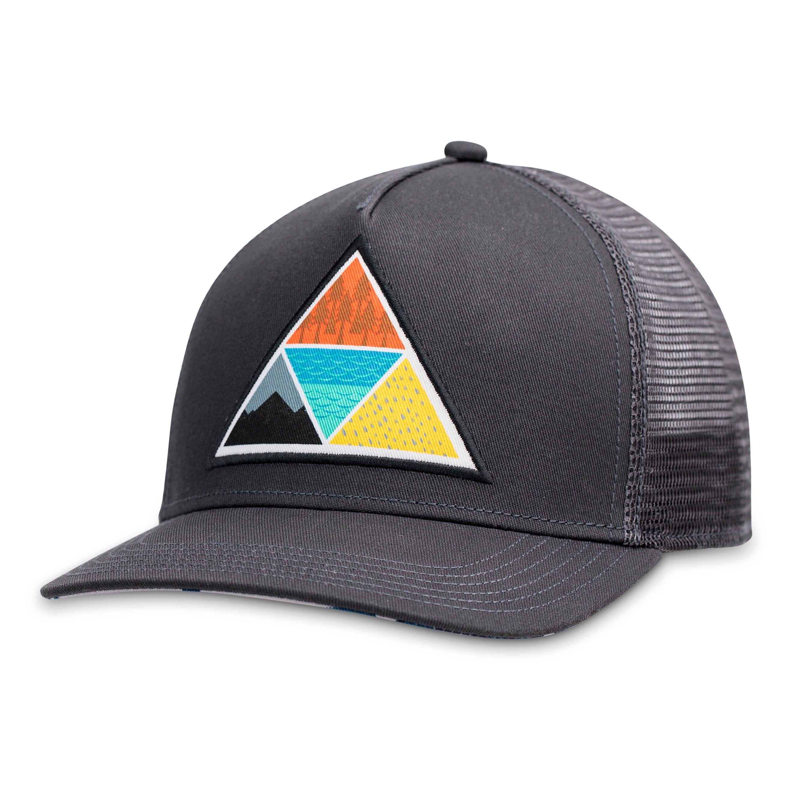 Vortex Trucker Hat  BLACK