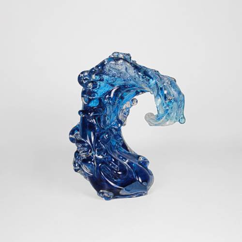 Wave Glass Piece