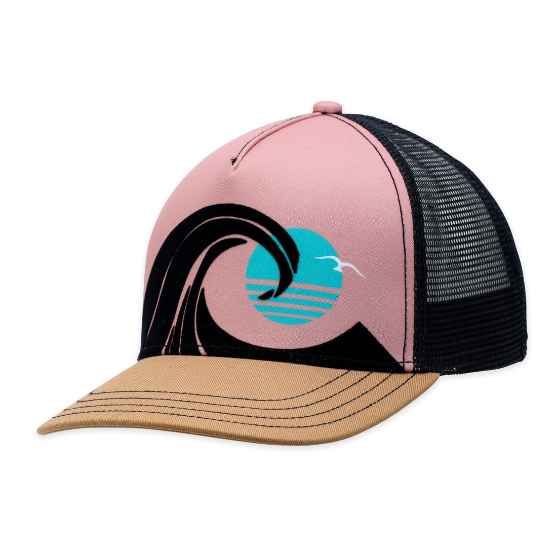 Lunar Trucker Hat  BLACK