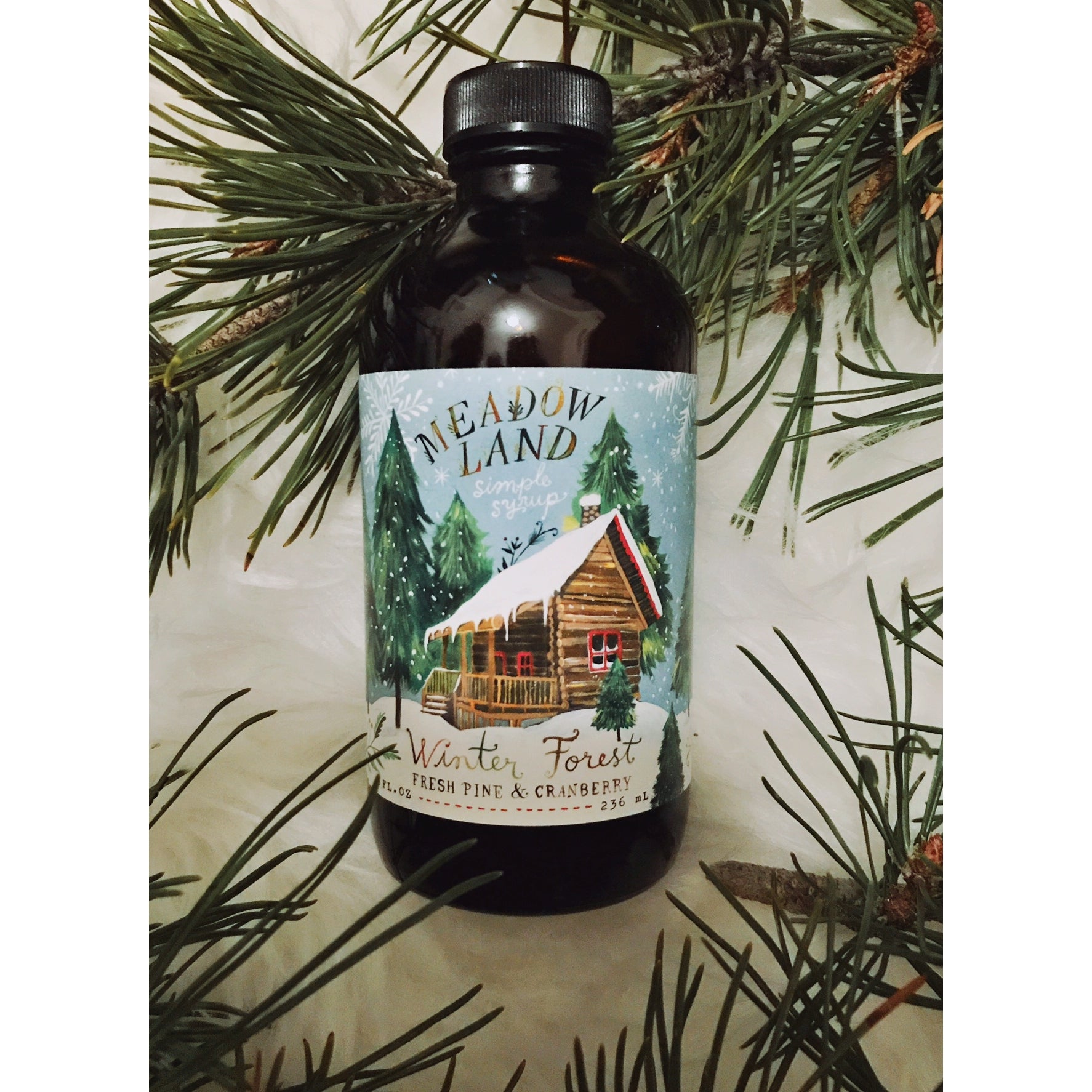 Winter Forest Simple Syrup