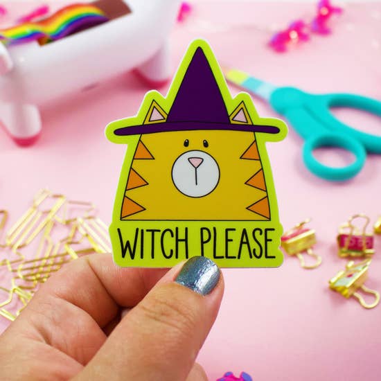 Witch Please Sticker