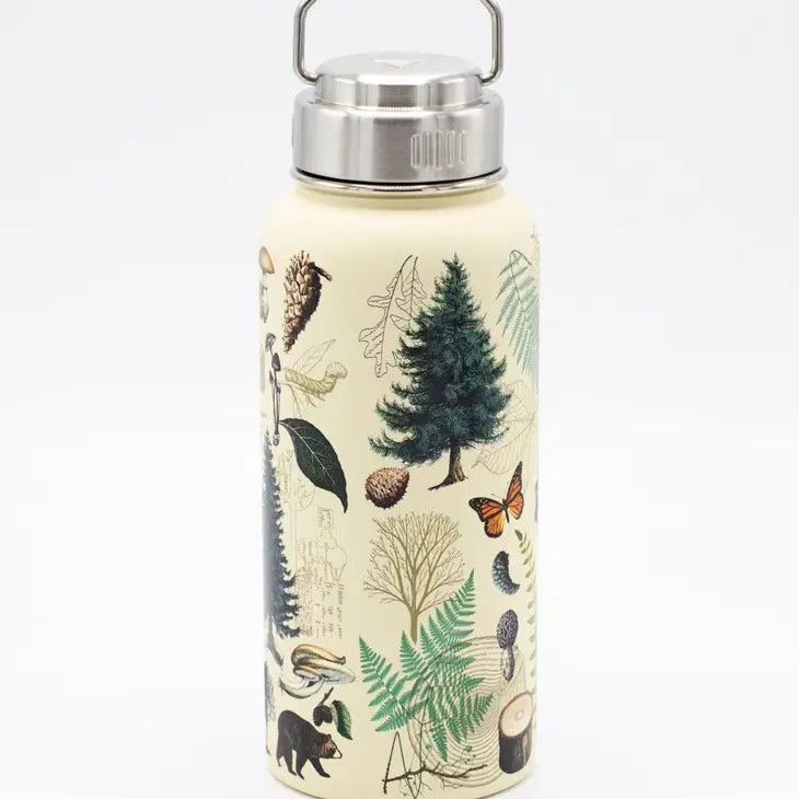 Woodland Forest 32 oz Steel Bottle