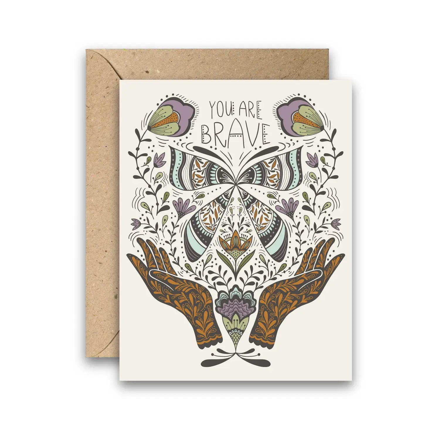 You Are Brave Greeting Card